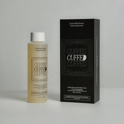 Cuffed Body Wash | Hydrates, Cleanses, Nourishes Skin with Niacinamide Notes of Leather, Tobacco, Raspberry | Free From Parabens, Sulfates & Phthalates 8oz (3 Pack)