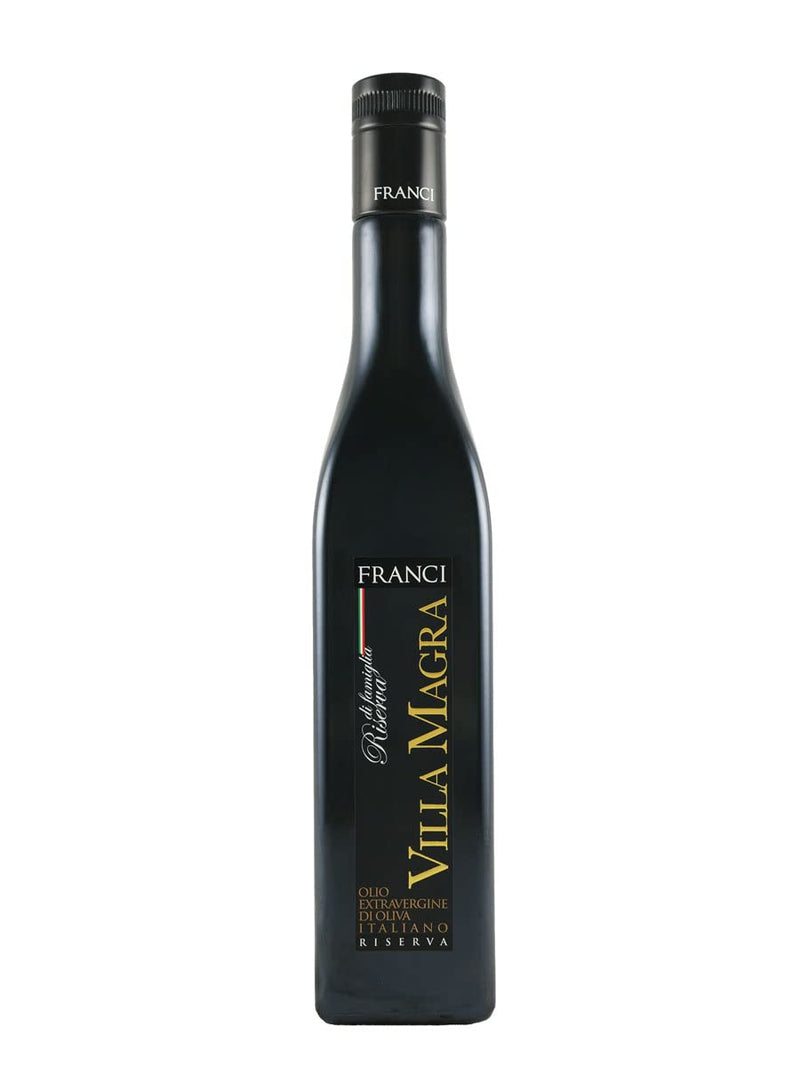 Frantoio Franci Villa Magra 2020 Harvest Extra Virgin Olive Oil, 0.5 Liter / 16.9-Ounce