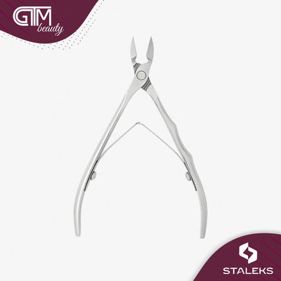 Staleks Pro Cuticle Nippers EXPERT NE-11-11, Full Jaw, 0.43 Inch (11mm)