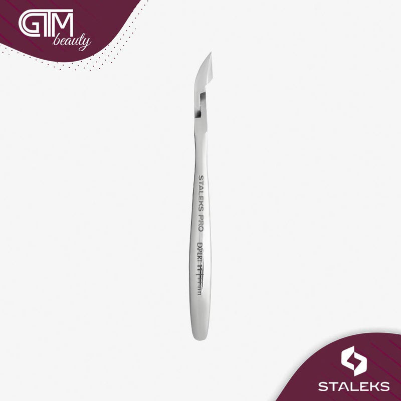 Staleks Pro Cuticle Nippers EXPERT NE-11-11, Full Jaw, 0.43 Inch (11mm)