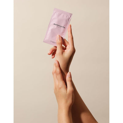 Antevorta The Intimate Wipe Set | Cleansing Wipes For Women Neutralizes Odor Maintain Freshness All Day With Japanese Honeysuckle, Dandelion & Violet Extract | 21 Wipes