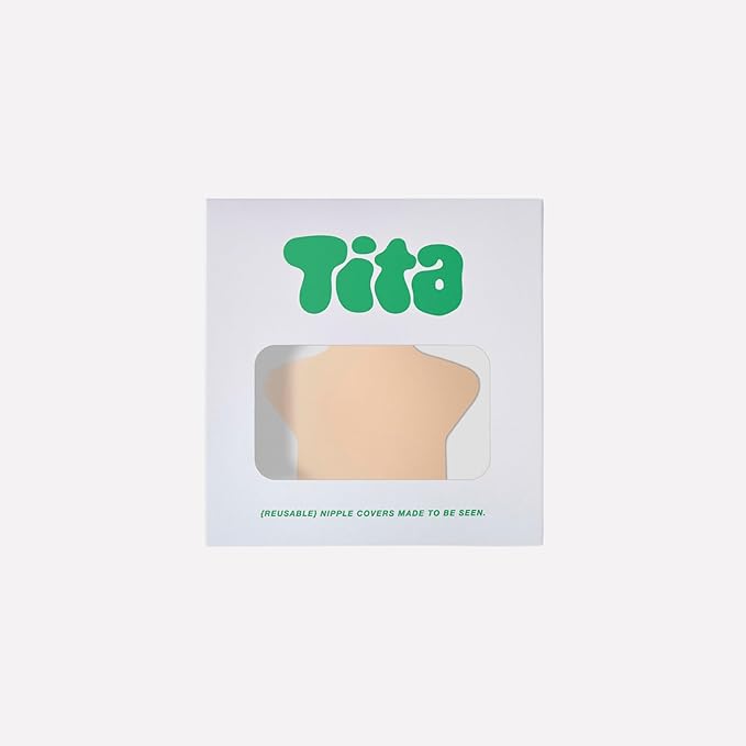 TITA Nipple Covers Made to be Seen | Seamless & Reusable Ultra Thin Silicone Self Adhesive Made for Smooth Coverage