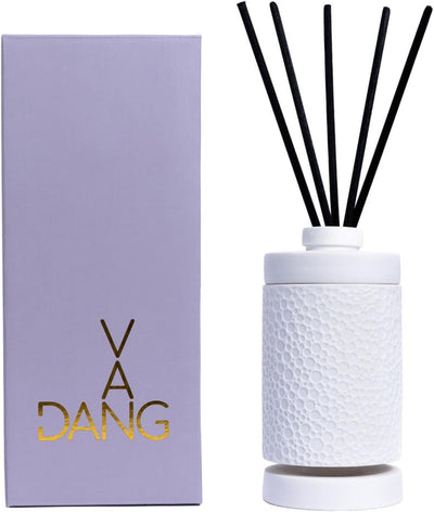 Van Dang Reed Diffuser 10oz - Aromatherapy Scented Air Freshener Deodorizer Oil Fragrance Living Room Home Decor Gifts Notes of Basil, Ambrette, Black Pepper, Clary Sage, Mimosa, Sandalwood (Veldt)