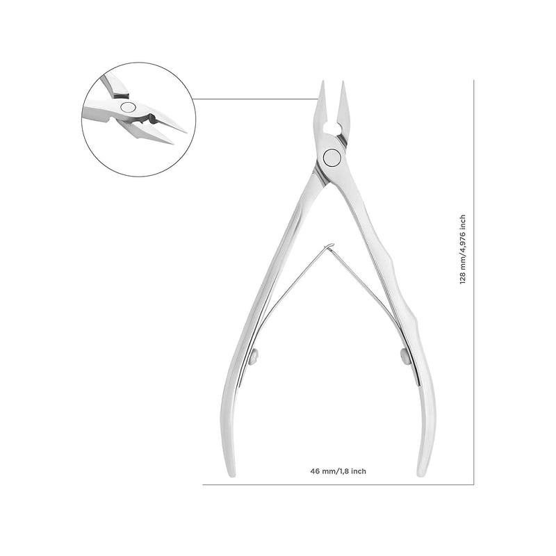 Staleks Pro Nail Nippers EXPERT NE-61-12, Full Jaw, 0.47 Inch (12mm)