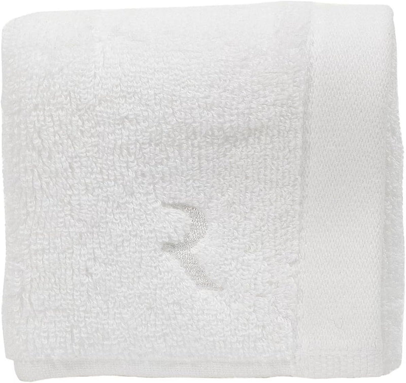 Resore Face Towel - 12” x 12” 700GSM Luxury Skincare Face Wash Cloth 1 Pc - Ultra Soft Washcloth, Aegean Turkish Cotton Botanical Lyocell Blend, Super Plush, Highly Absorbent, Odor-Preventing (White)