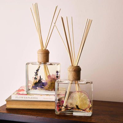 Rosy Rings Botanical Reed Diffuser Roman Lavender 13oz - Lasts 6-12 Months, Aromatherapy Diffuser, Reed Diffuser Sticks, Diffuser with Botanicals Perfect for Home Decor!