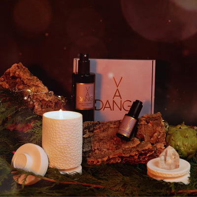 Van Dang Moonscape Candle Texturized Bubble Crater Surface Luxury Aromatherapy Home Decor Porcelain Notes of Rose, Muguet, Patchouli, Oak Moss, Musk Long Lasting 80 Hour Burn Time 330g (Rosa Luna)