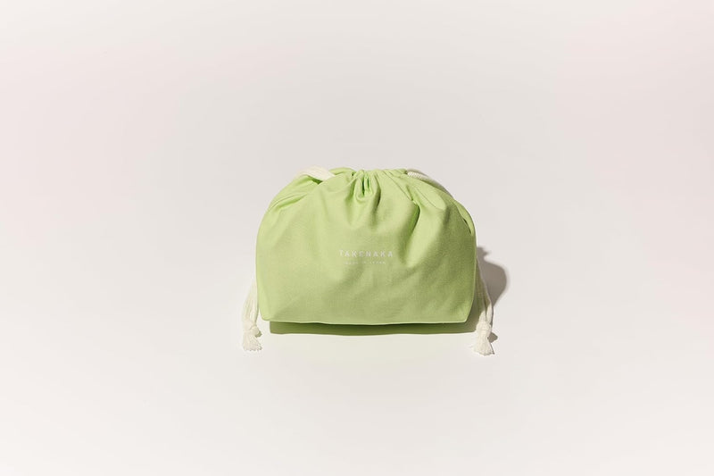 TAKENAKA Bento Box Insulated Bento Bag from Japan (Lime Cream)