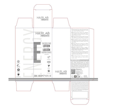 SALERM COSMETICS HAIRLAB ENERGIZING LOTION 4.0 FL.OZ, CLEAR