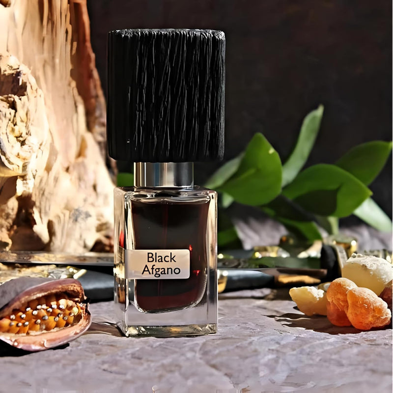 Nasomatto Black Afgano Perfume Extrait De Parfum Long Lasting Unisex Perfume Spray Dark & Smoky Green Notes Notes of Tobacco, Oud, Amber Fragrance Gifts for Him & Her 1oz