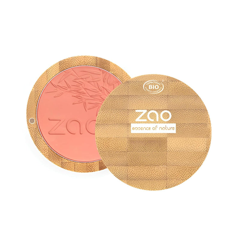 ZAO Compact Blush Powder, Radiant Complexion, Seamless Blending, Organic Shea Butter, 327