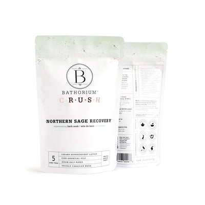 Northern Sage Recovery Crush – Revitalizing Bath Soak with Sage, Pine & Eucalyptus, 21.2 oz