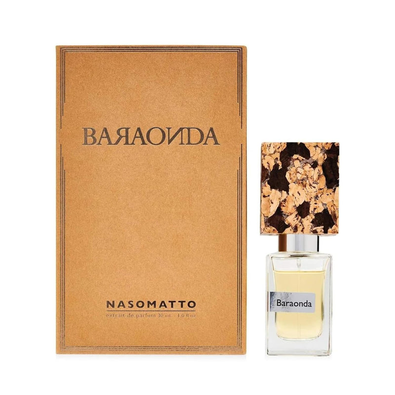 Nasomatto Baraonda Perfume Extrait De Parfum Long Lasting Unisex Perfume Spray Woody & Floral Scent Notes of Musk, Whiskey, Rose Fragrance Gifts for Him & Her 1oz