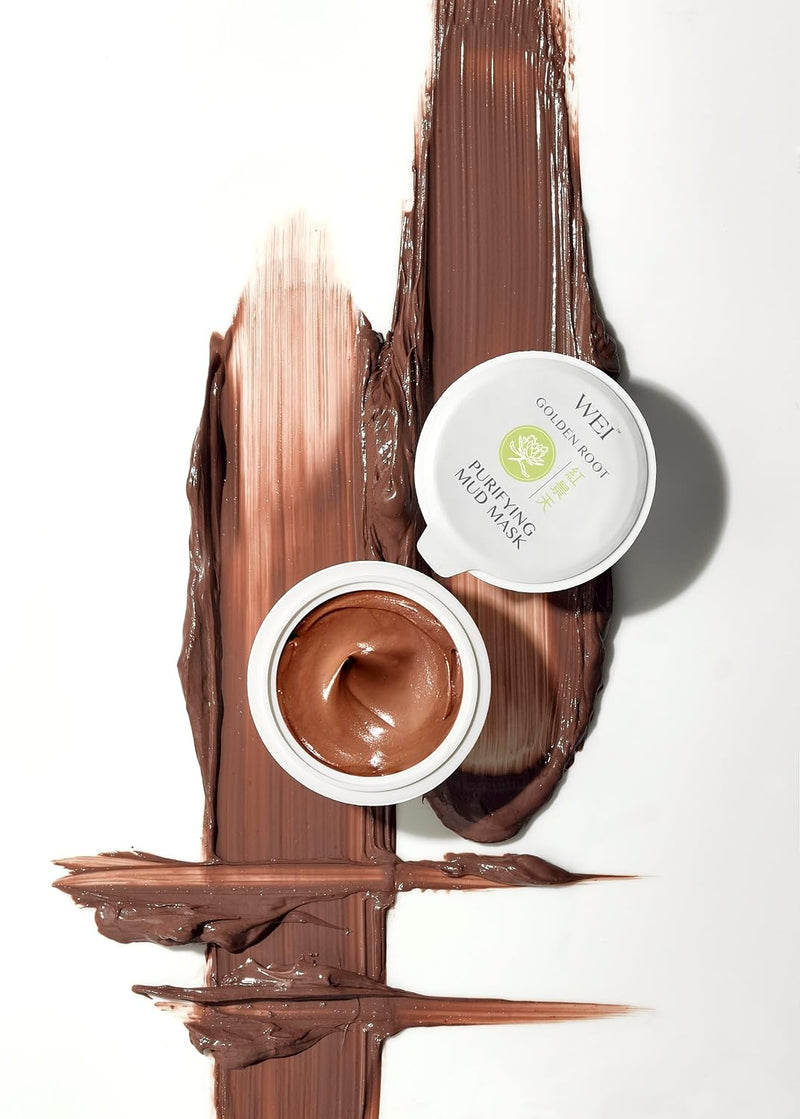 Two-in-One Purifying and Glow Mask Collection | 4 golden root mask pods, 4 brown sugar pods