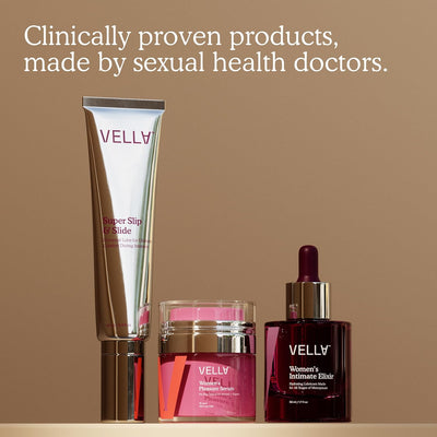 Vella Women's Intimate Elixir™, Lightweight Water-Based Hydration, Ideal for All Stages of Menopause, Hyaluronic Acid Vaginal Moisturizer, Chasteberry & Aloe Vera, Body Glide for Intimate Areas
