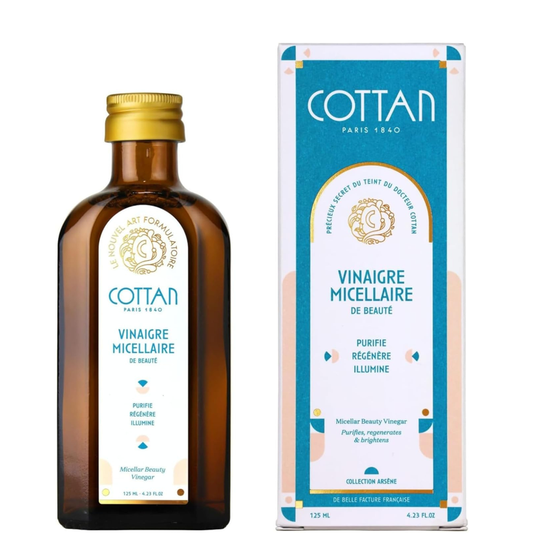 Paris Micellar Beauty Apple Vinegar Facial Toner | Natural Lotion with Citrus, Maple & Bilberry | Delivers Intense Hydration, Minimize Blemishes, Pores Gentle Soothing Vegan 4.2oz