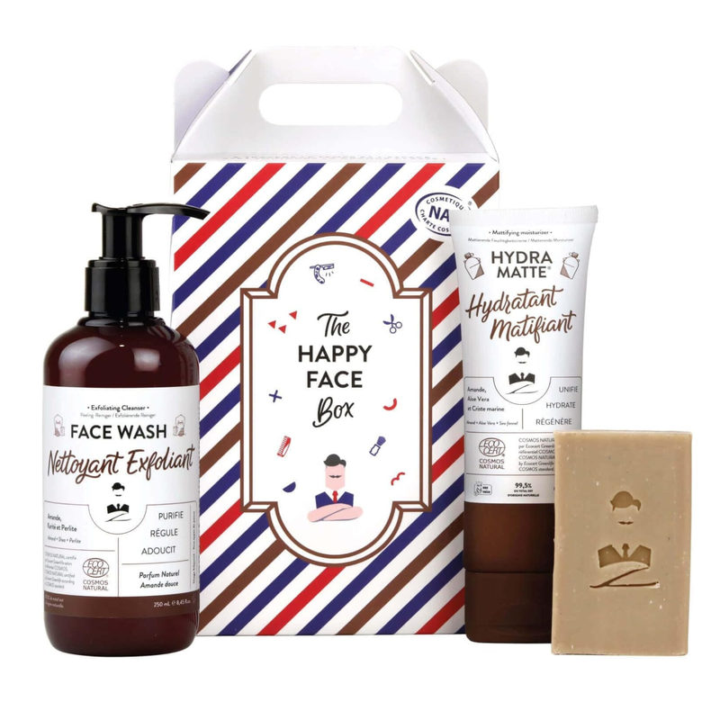 Coffret Cadeau Soin Visage pour Homme HAPPY FACE