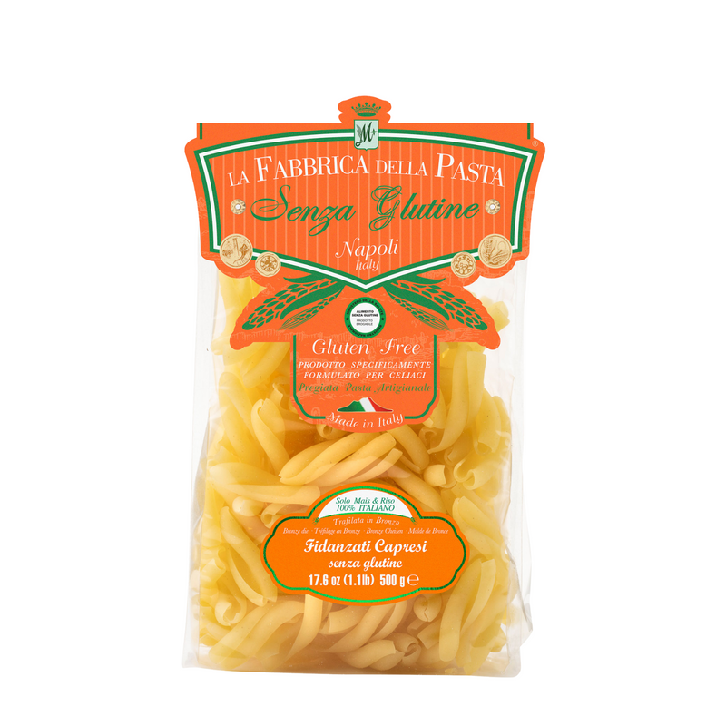 La Fabbrica Della Pasta Gluten Free Fidanzati Capresi 500 Grams (1.1 lb)