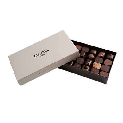 Cluizel Chocolate Truffle Gift Box (28 pieces) Milk & Dark Chocolate 305g