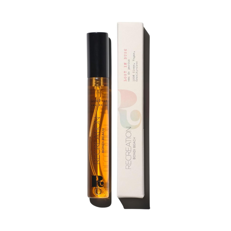 Recreation Beauty Lost in Dusk EDP Perfume Spray Unisex Eau De Parfum - Spicy, Vanilla Scent Long Lasting Notes of Saffron, Myrrh, Coffee, Plum, Vanilla, Mahogany, Amber Fragrance Gifts 12ml