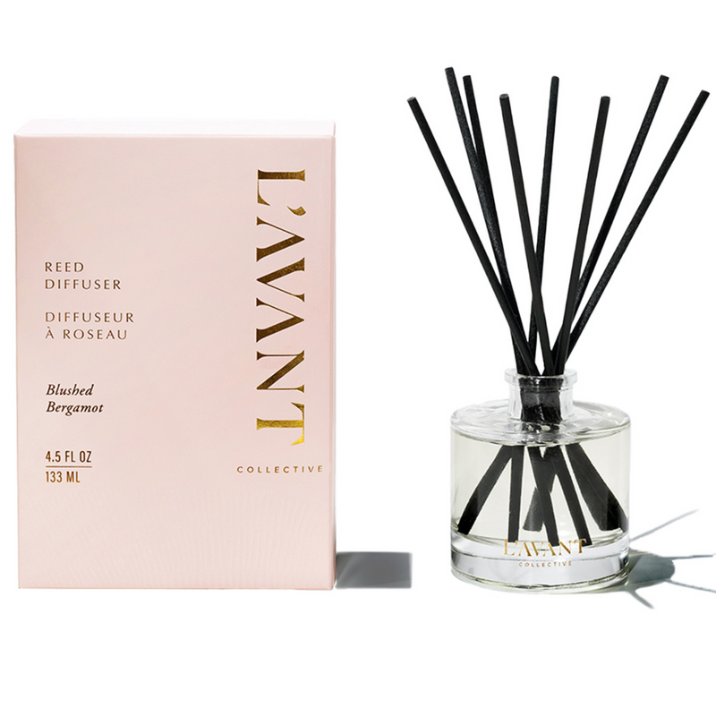 L’Avant Collective | Natural Reed Diffuser - 100ml Glass Bottle (Blushed Bergamot)