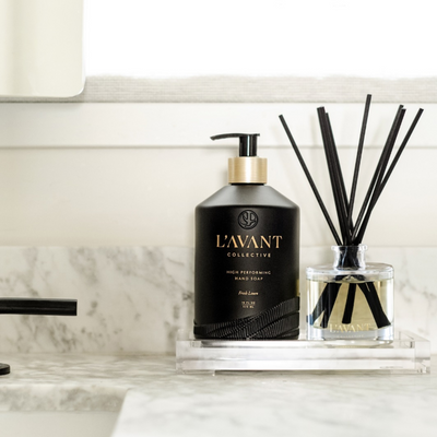 L’Avant Collective | Natural Reed Diffuser - 100ml Glass Bottle (Blushed Bergamot)