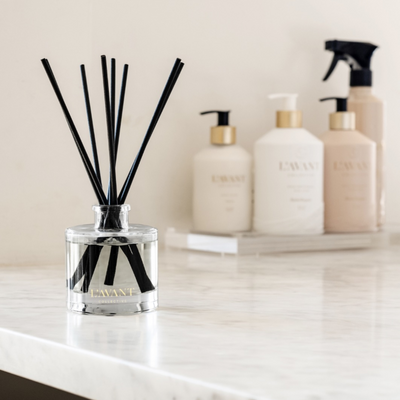 L’Avant Collective | Natural Reed Diffuser - 100ml Glass Bottle (Fresh Linen)