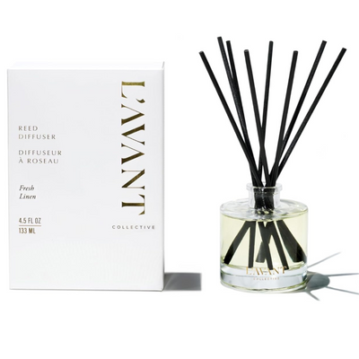 L’Avant Collective | Natural Reed Diffuser - 100ml Glass Bottle (Fresh Linen)