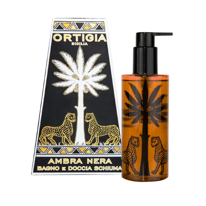 Ortigia Sicilia Ambra Nera Shower Gel 250ml