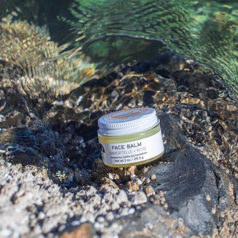 Earth tu Face Organic Immortelle and Rose Face Balm