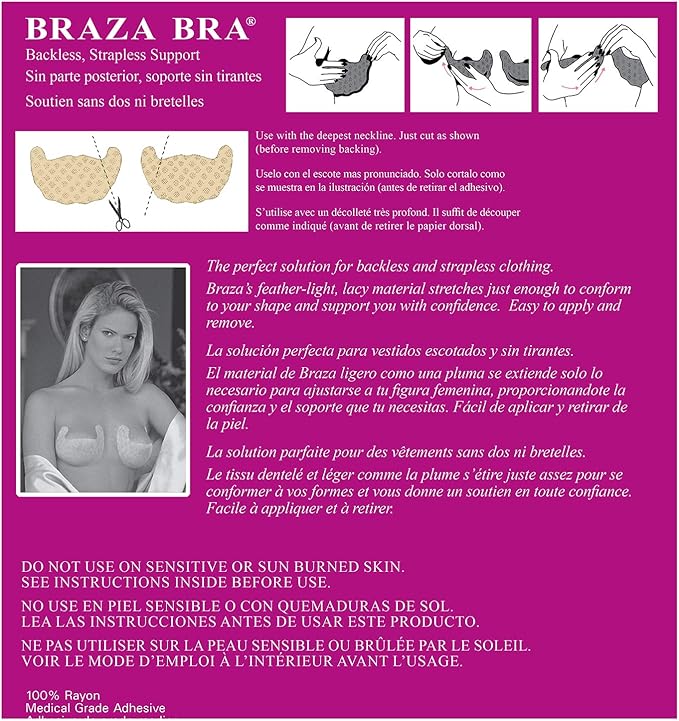 Braza Adhesive Bra 5-Pack