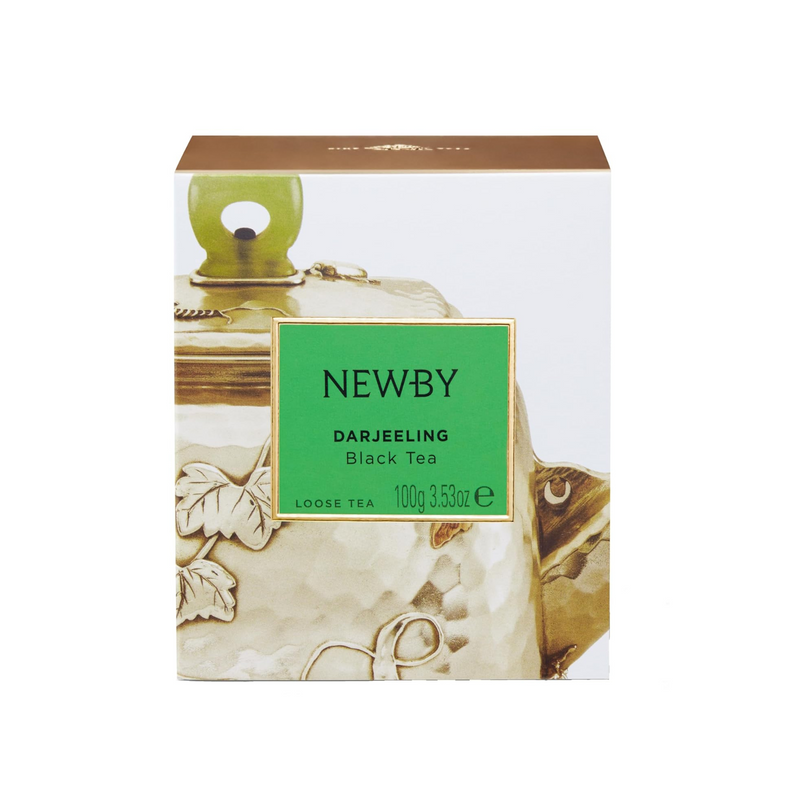 Darjeeling Black Tea – 100g Loose Leaf – Delicate & Floral Indian Tea by Newby Teas