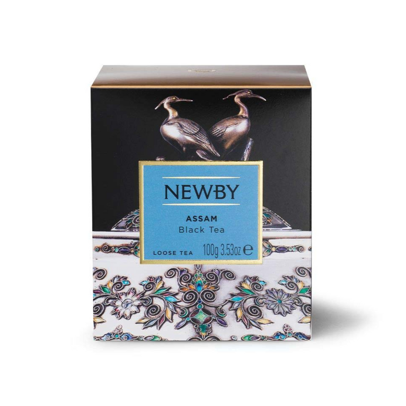 Assam Heritage Loose Leaf Tea – 100g – Rich & Malty Black Tea by Newby Teas