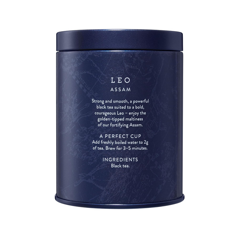 Leo Zodiac Tea – Assam Black Tea – 30g Loose Leaf Caddy by Newby Teas
