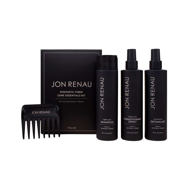 Jon Renau Synthetic Hair Treatment Kit - 4pc Kit - Synthetic Wigs Care Products