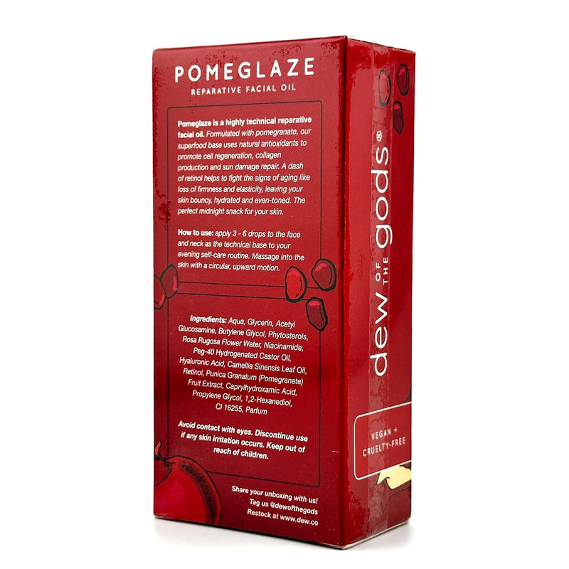 Pomeglaze facial oil with Retinol 30ml / 1.01oz