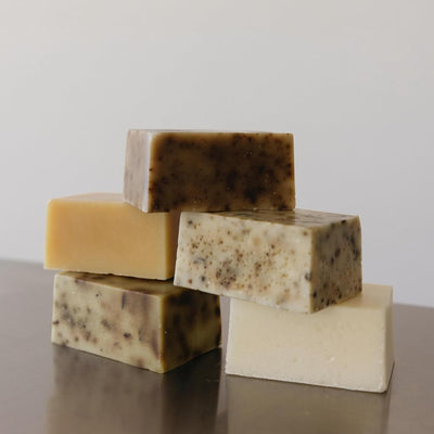 Soap Bar All-Natural Face & Body Wash Brick Exfoliating Deeply Nourishing Handcrafted Moisturizing Bar for Dry, Sensitive Skin with Indonesian Vetiver 3.5oz (Vetiver)