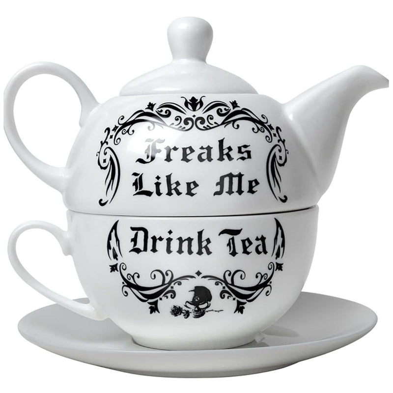 Alchemy Gothic Modern Kitchen Home Decorative Serveware Freaks Like Me Drink Tea