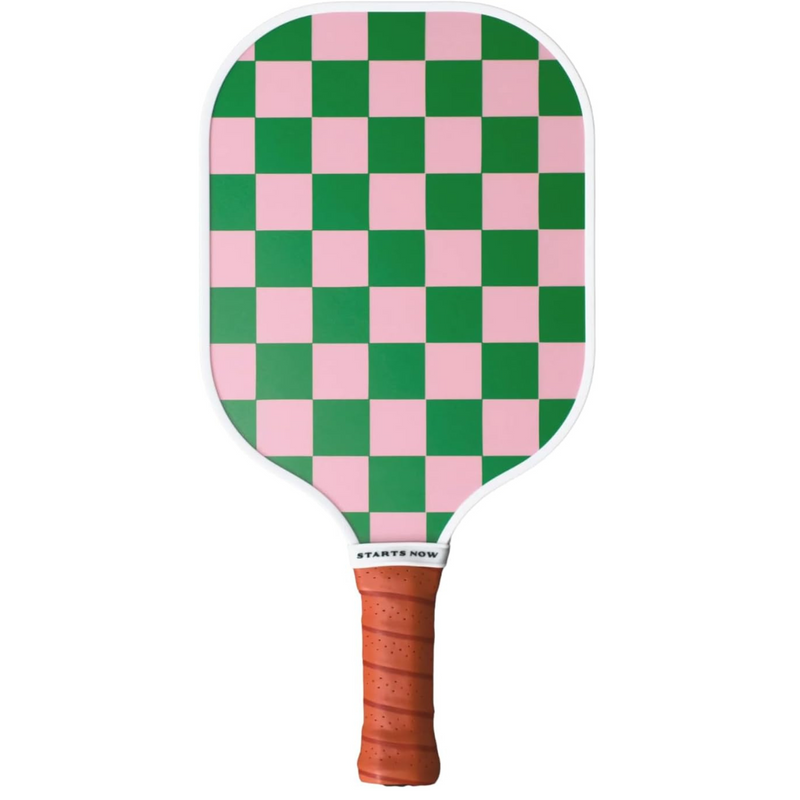 On Holiday Pickleball Paddle | Fiberglass Face Honeycomb Core, High Spin, Shock-Absorbing, Lightweight Durable for Power, Control & Balance Edge Guard & Grip Tape for Sweaty Hands - All Levels (Palma)