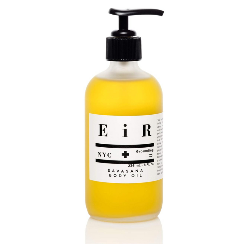 Grounding Savasana All Purpose Body Oil with Vitamin E, Lavender, and Ylang Ylang - 8 Oz