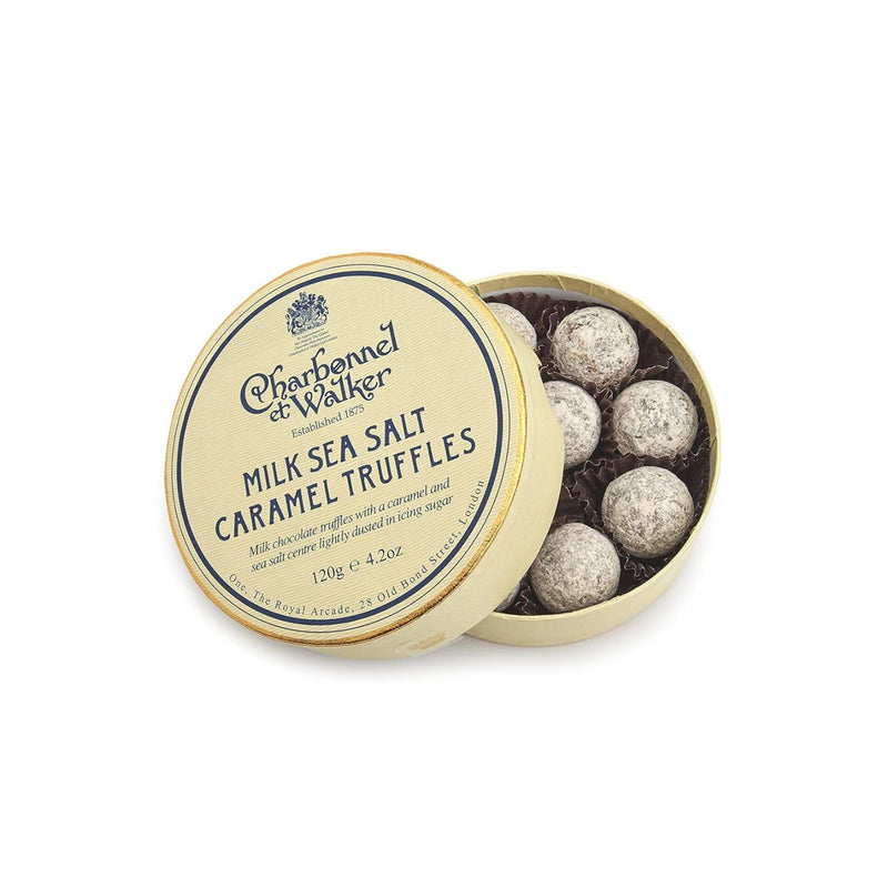Charbonnel et Walker Milk Sea Salt Caramel Truffles, 4.2 Ounce