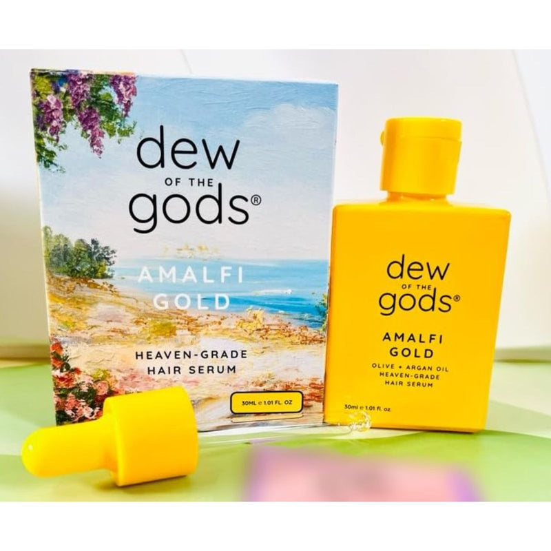 Amalfi Gold Heaven-Grade Hair Serum, Off White