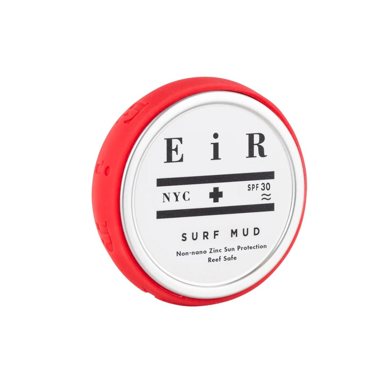 Surf Mud Sun Protection Balm SPF30 | All-Natural Mineral Sunscreen with Non-Nano Zinc Oxide, Cocoa Butter, Coconut Oil & Beeswax | Water-Resistant Cocoa-Scented Body Balm in Metal Tin 2oz