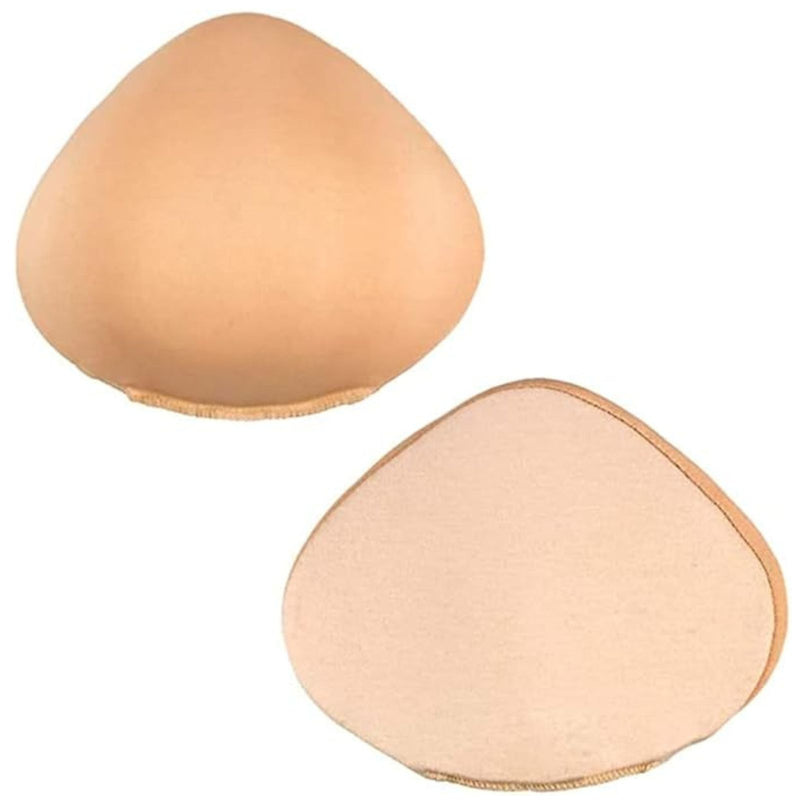 Braza Breast Form - Foam Mastectomy Prosthesis Bra Insert Pads - Breast Form Ideal for Post-Surgery Casual Wear, Beige Size 7
