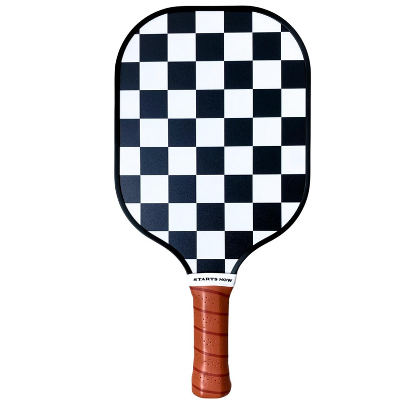 On Holiday Pickleball Paddle | Fiberglass Face Honeycomb Core, High Spin, Shock-Absorbing, Lightweight Durable for Power, Control & Balance Edge Guard & Grip Tape for Sweaty Hands (Monte Carlo)