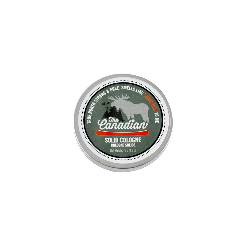 Walton Wood Farm Solid Cologne (The Canadian) Maple Bark & Wild Portage Scent Vegetarian Friendly, and Paraben-Free 2.5 oz