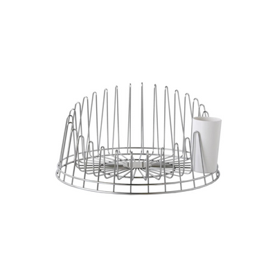 Alessi Tempo Dish Drainer, Silver