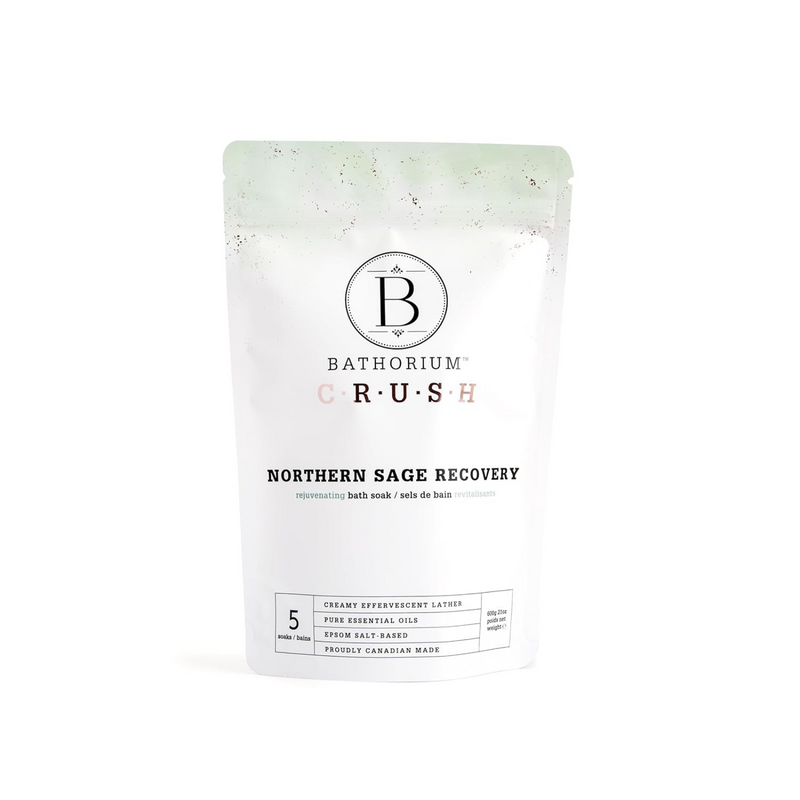 Northern Sage Recovery Crush – Revitalizing Bath Soak with Sage, Pine & Eucalyptus, 21.2 oz