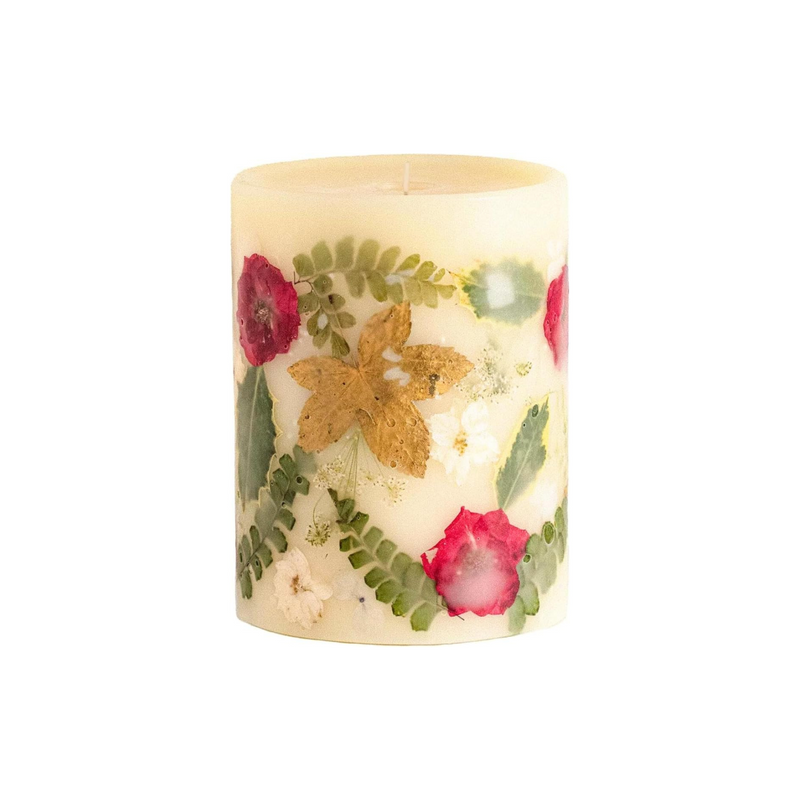 Rosy Rings Botanical Candle Red Currant Cranberry | Luxury Aromatherapy Long Lasting Candle Home Decor Gifts Notes of Lemon, Cranberry, Currant, Cedar, Ginger Aroma Burn Time 200 Hours 6.5" H