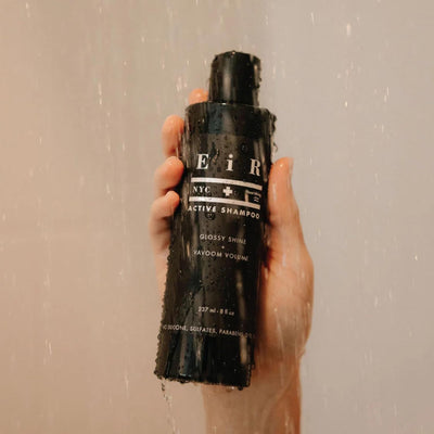 Active Shampoo | Sulfate, Paraben & Silicone Free | Daily Foaming Cleanse with Aloe, Caffeine & Botanical Oils | Lightweight Vegan Formula for Deep Cleanse, Volumized Hair & Natural Shine 8oz